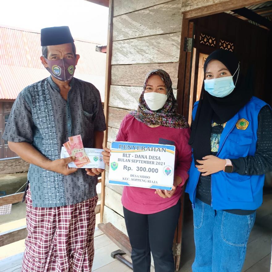 PENYALURAN BLT DANA DESA TAHAP IX BULAN SEPTEMBER